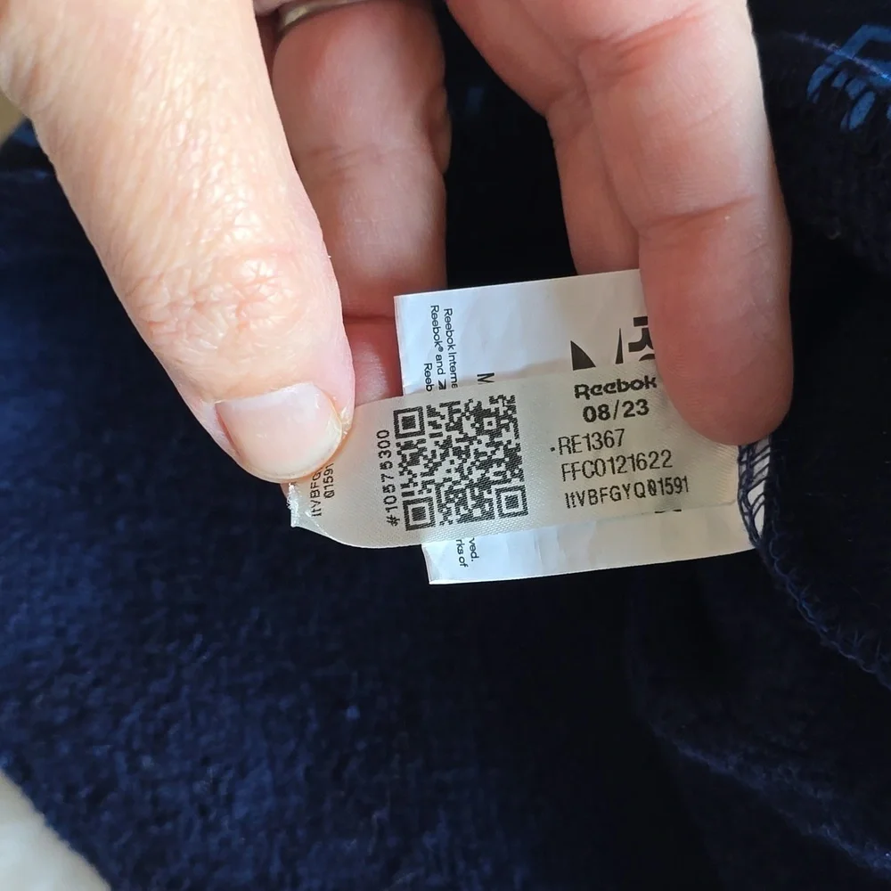 Reebok‎ Blue Hooded Dog Sweater